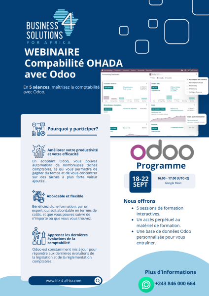 Formation en ligne Comptabilit OHADA avec lERP Odoo  18220923